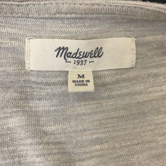 Madewell Top 3/4 Sleeve Tee Perfect Basic - Picture 5 of 6